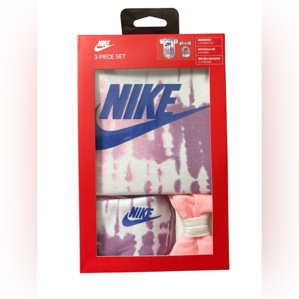 Nike Tie-Dye 3-Piece Baby Set